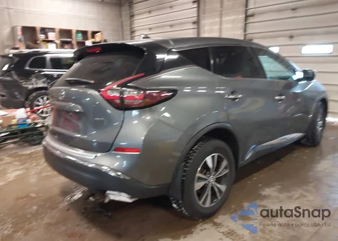 2019 Nissan Murano S z USA, uszkodzony, nr VIN 5N1AZ2MS8KN166219